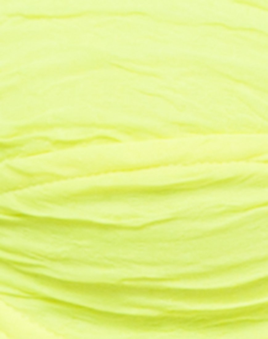 Image de SADRA BOTTOM BIKINI 80S CRINKLE SOUR LIME (Z012671 SOUR LIME)
