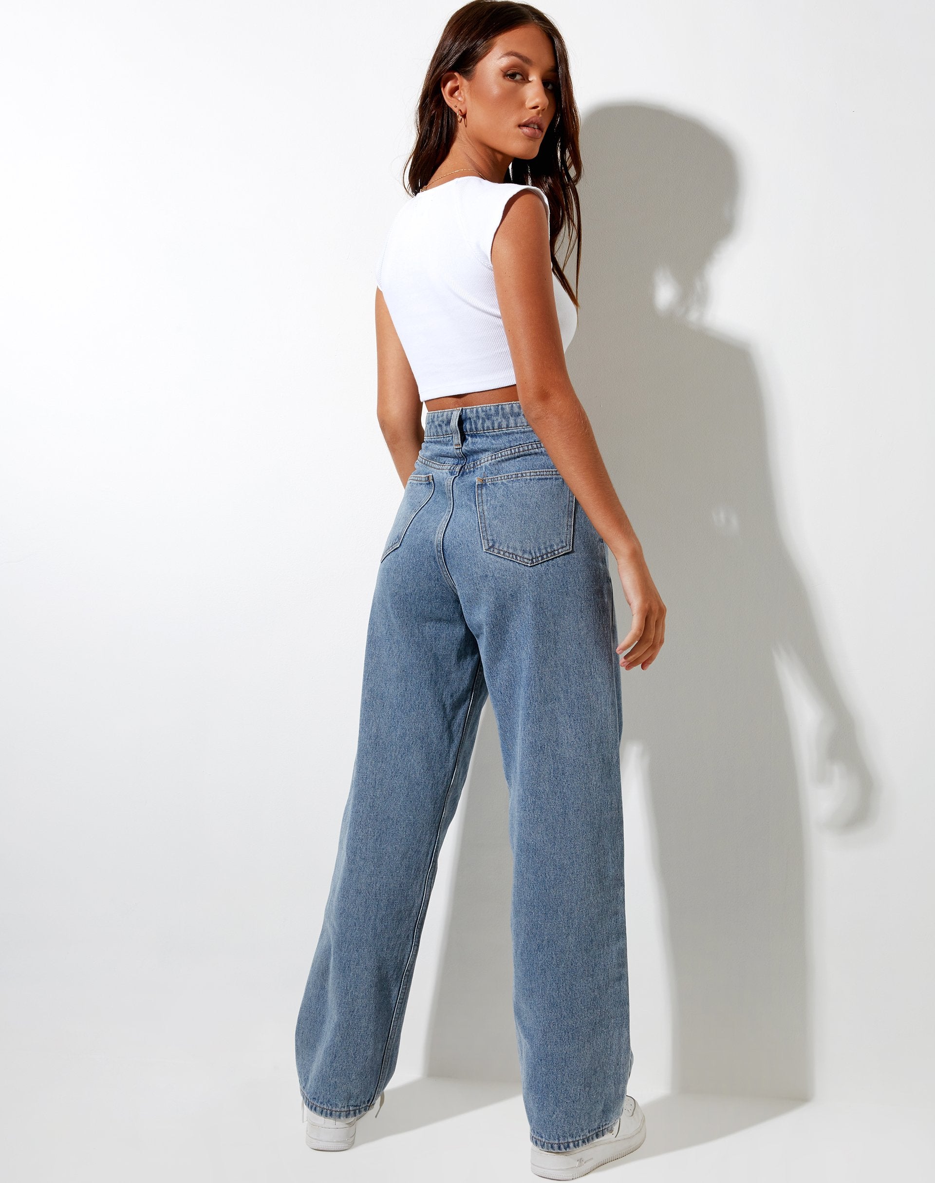 Image de Safiya Crop Top in White