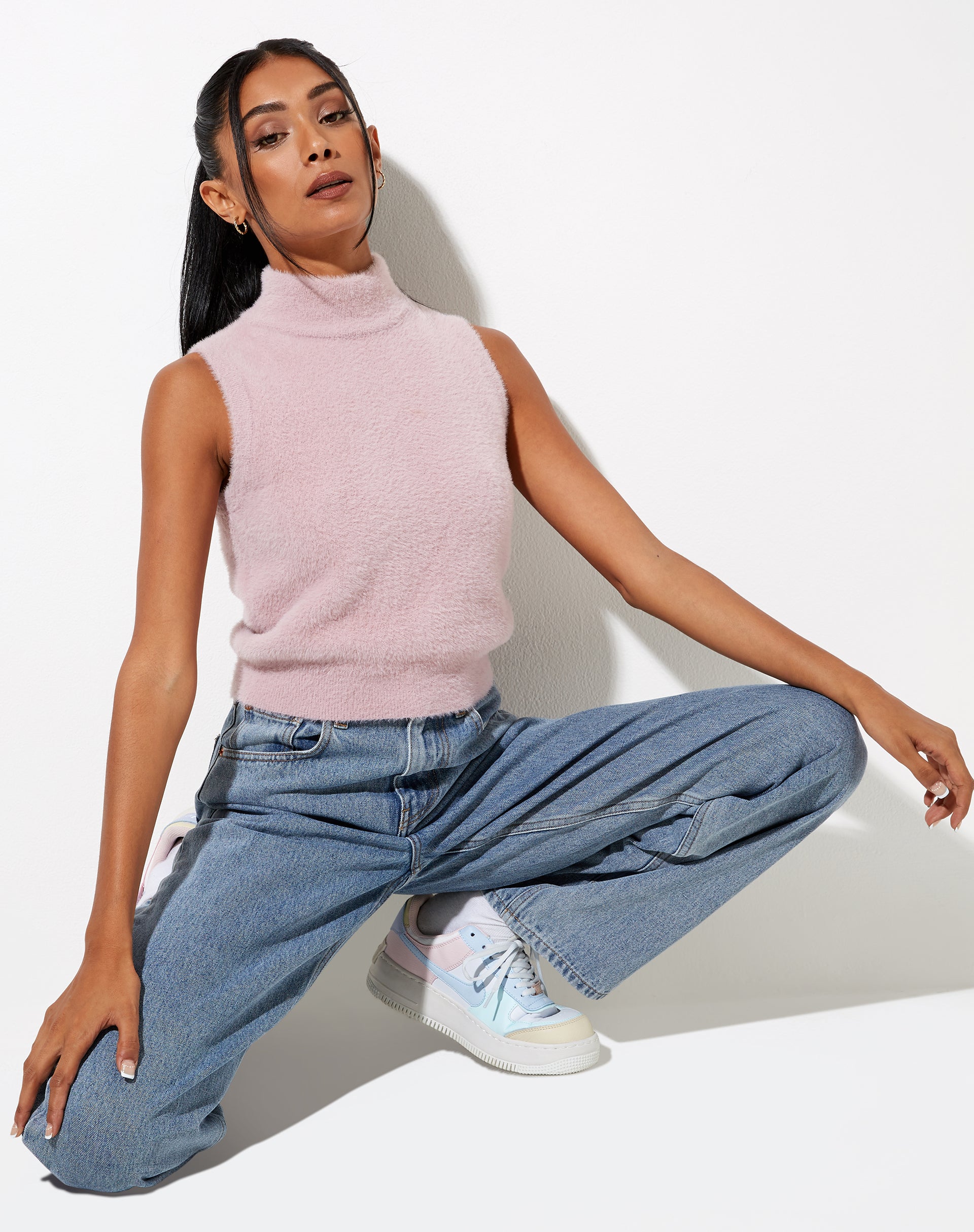 Image de Sai Débardeur en tricot Lilas