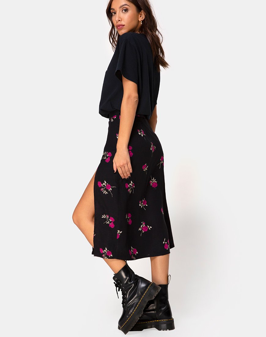 Jupe Saika, rose grunge