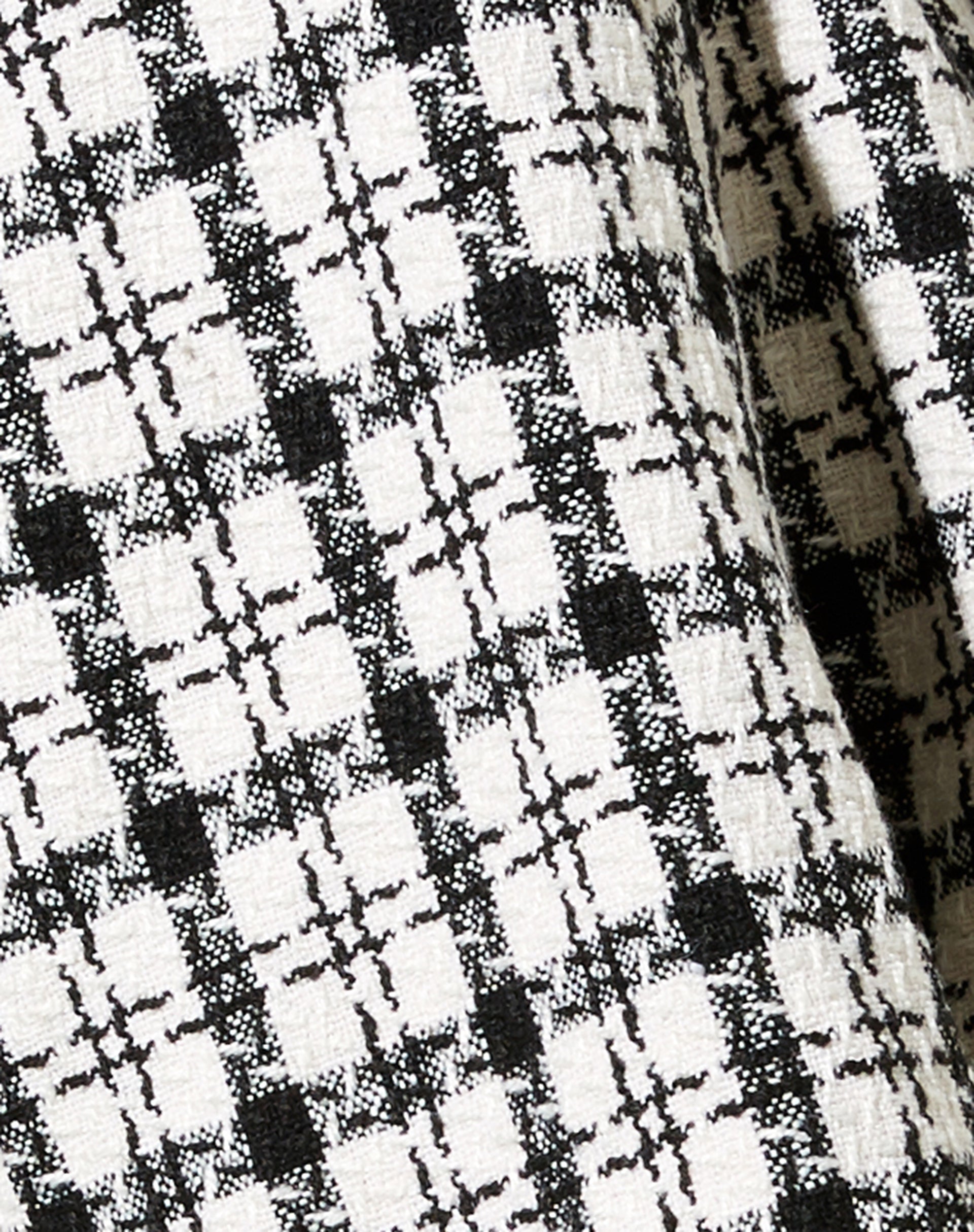 Image de Saken Blazer à carreaux noirs et blancs