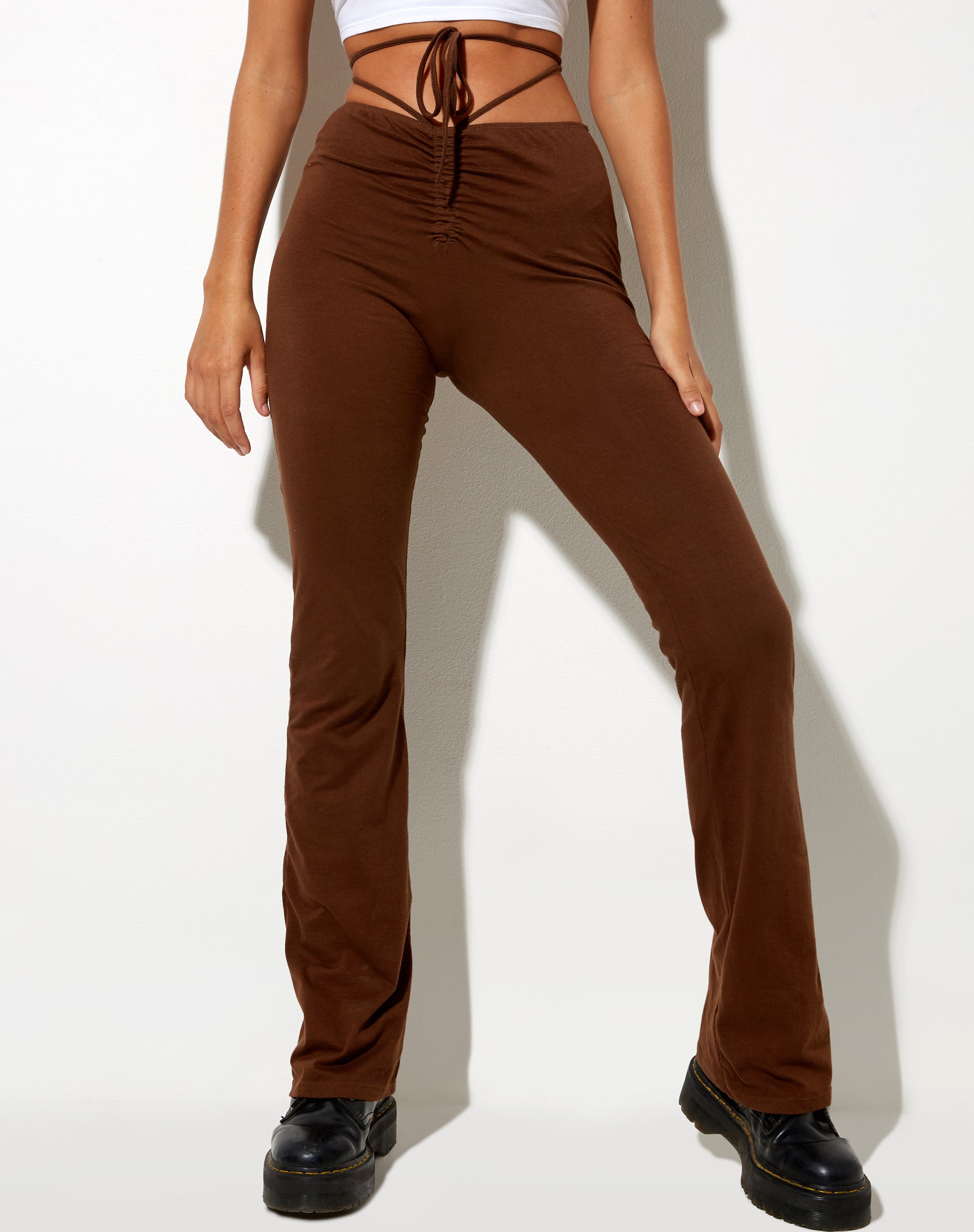 Image de Sakeri Flare Trouser in Cocoa
