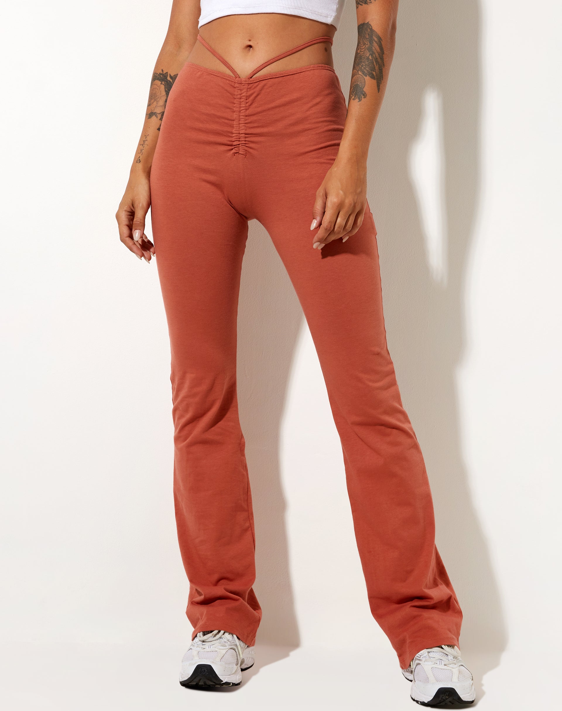 Image de Sakeri pantalon évasé en cèdre