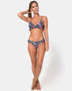 Image de la culotte de bikini Sakila en polka paradisiaque