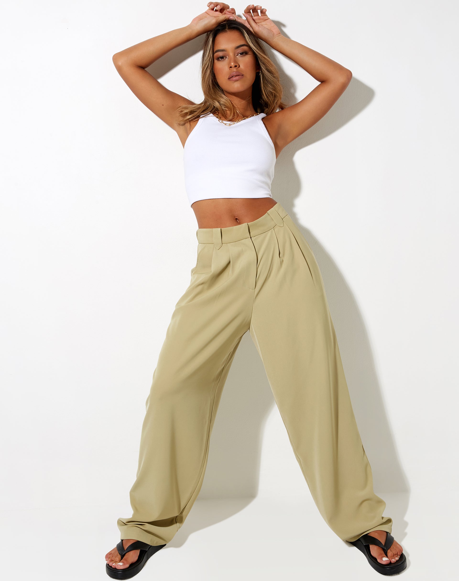 Image du pantalon Sakila en vert