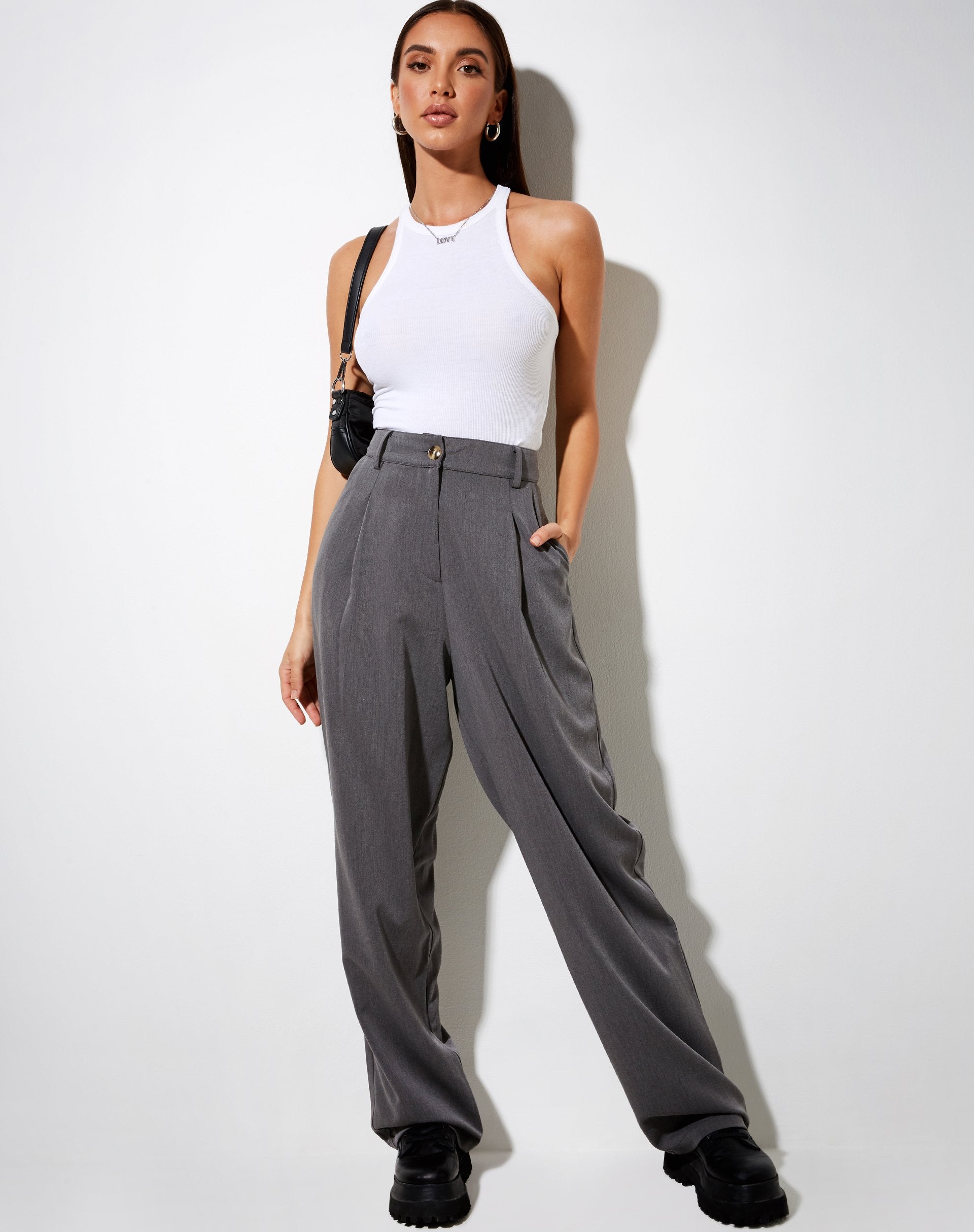 Image de Sakila Trouser in Tailoring Charcoal