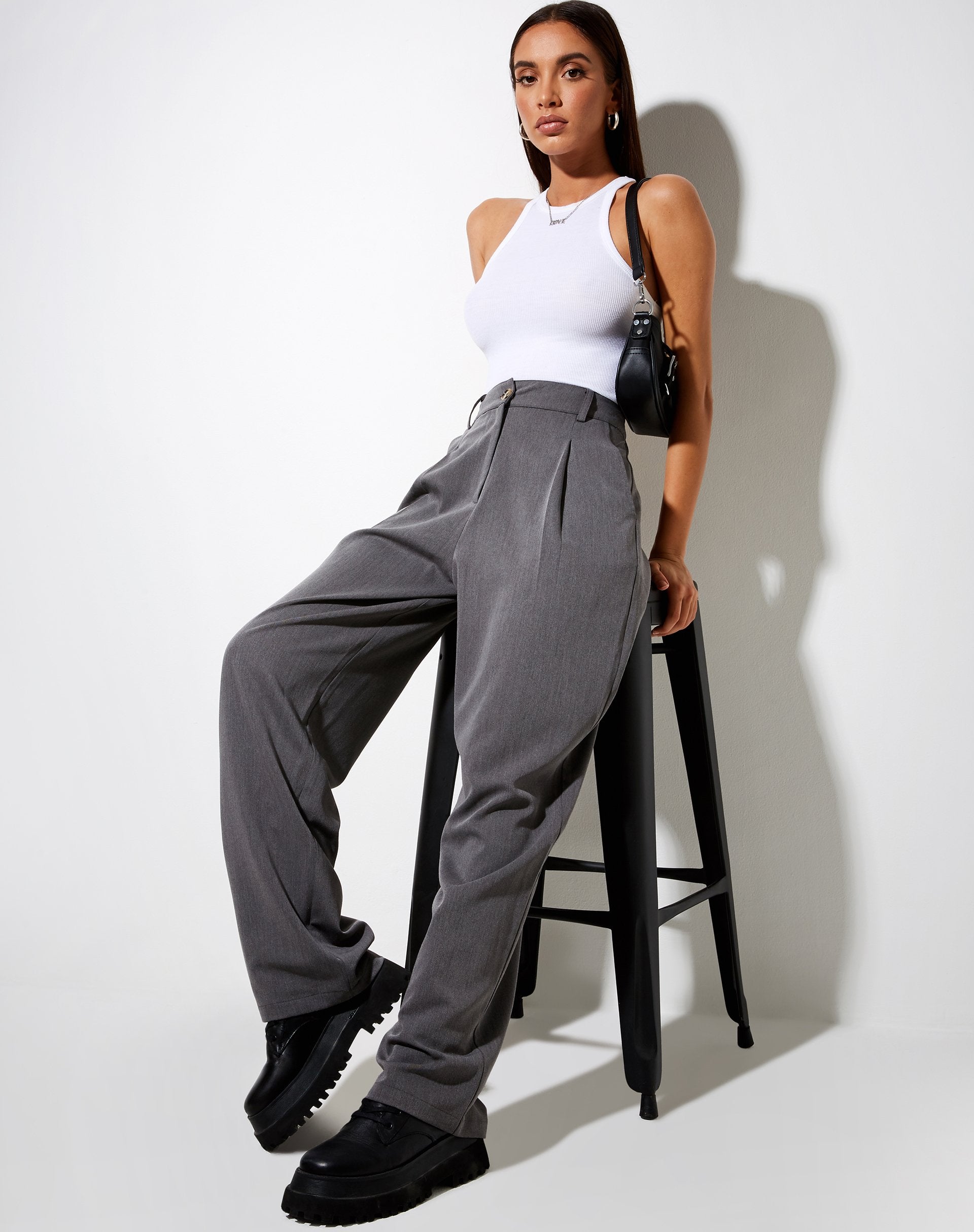 Image de Sakila Trouser in Tailoring Charcoal