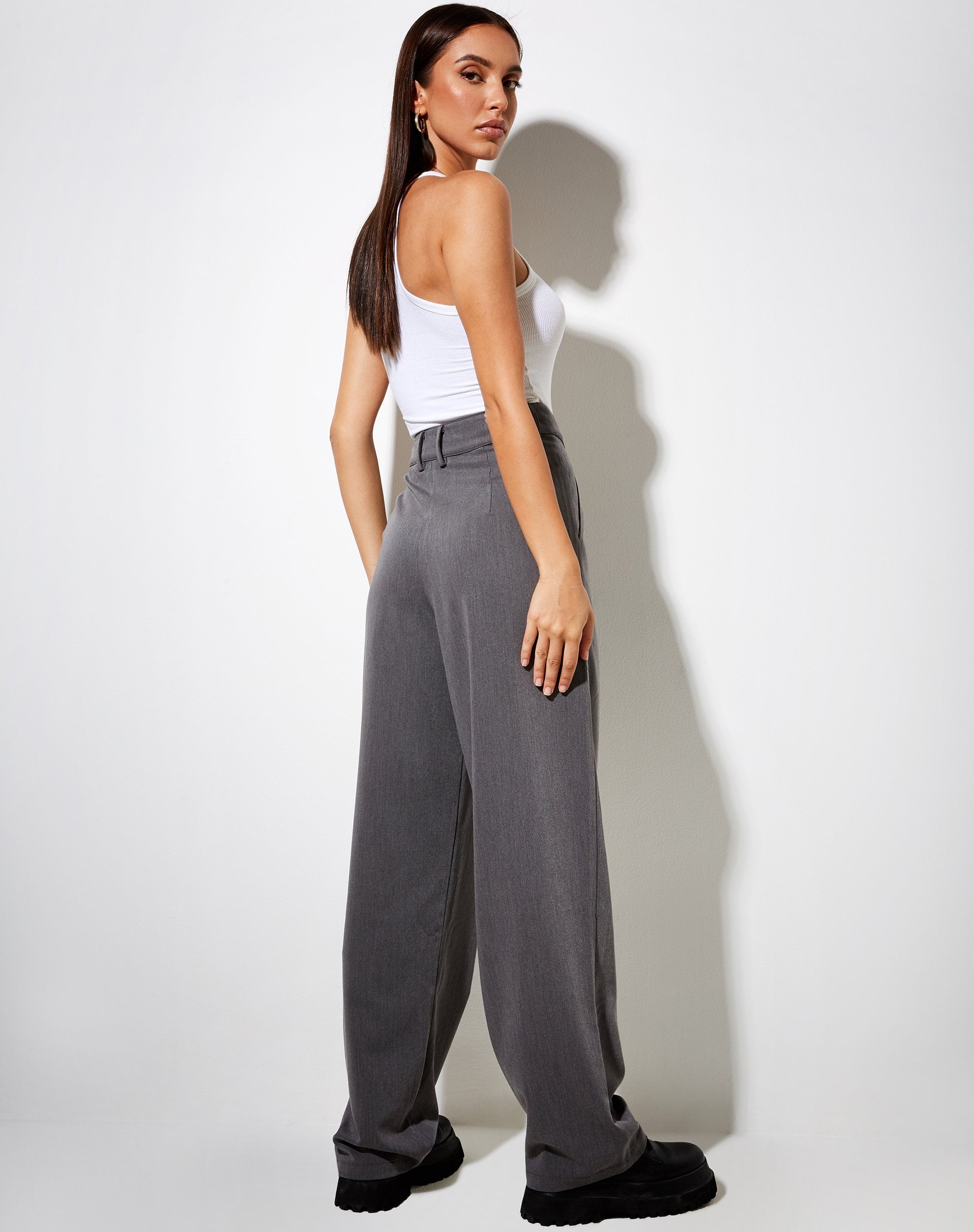 Image de Sakila Trouser in Tailoring Charcoal