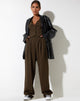 Image de Sakila Trouser in Pinstripe Brown