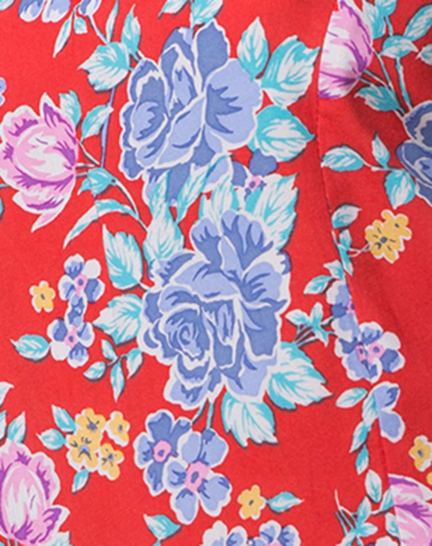 Image de Samitta Cold Shoulder Playsuit in Vintage Fleur