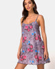 Image de Sanita Dress in Jungle Rose Print Net