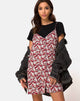 Image de Sanna Slip Dress in Floral Charm Red