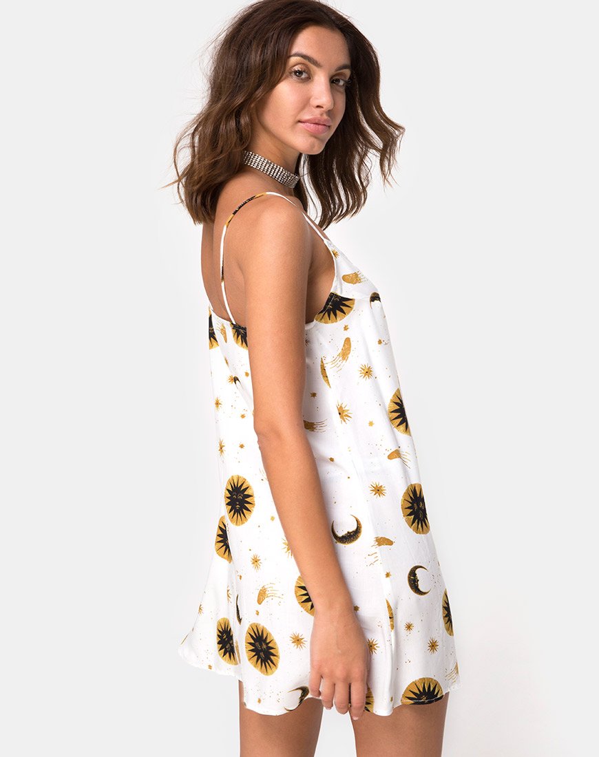 Image de Sanna Slip Dress in Celestial Cream