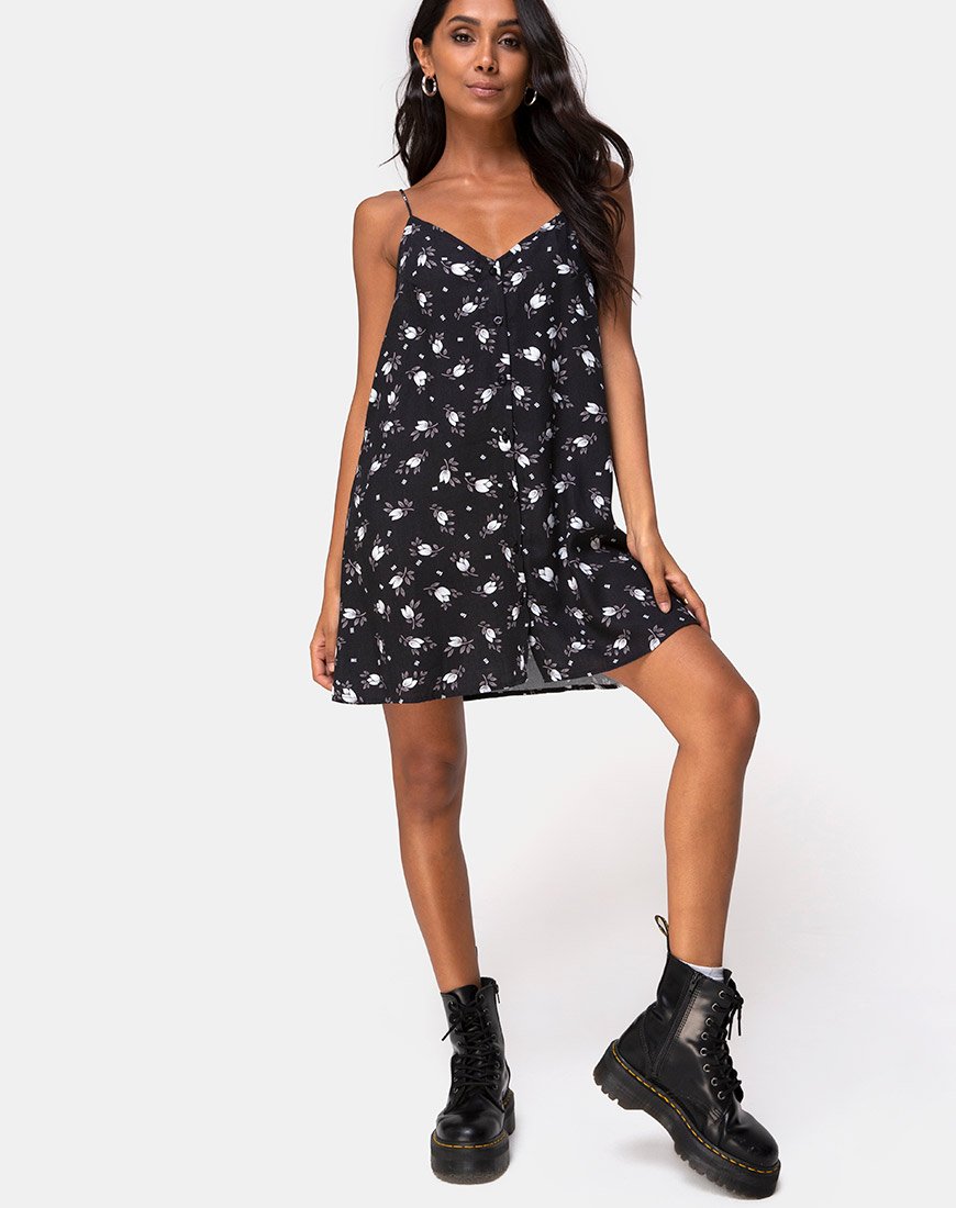 Image de Sanna Slip Dress in Dark Tulip
