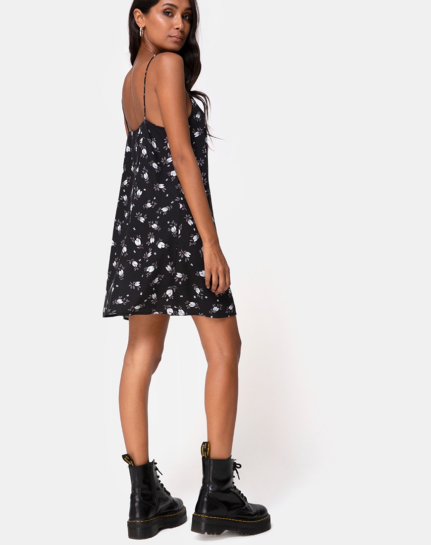 Image de Sanna Slip Dress in Dark Tulip