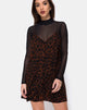 Image de Sanna Slip Dress in Oversize Jaguar Brown