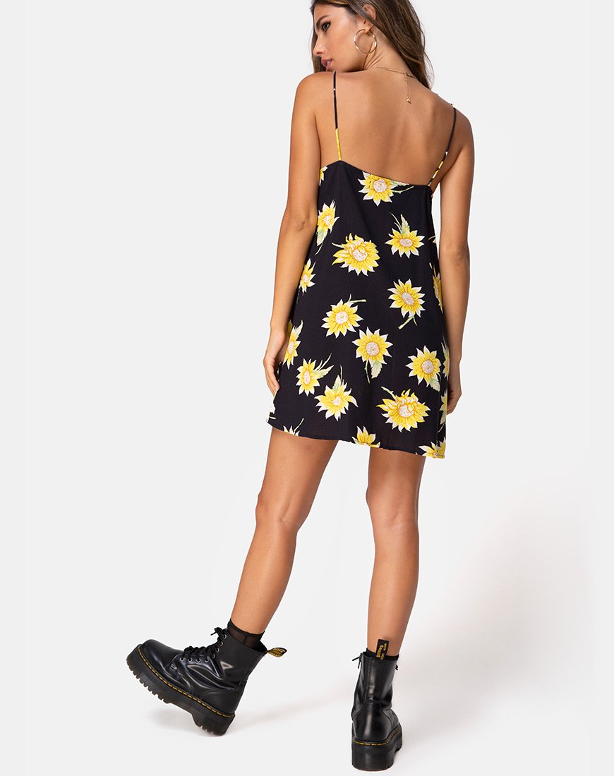 Image de Sanna Slip Dress in Sunny Days Noir