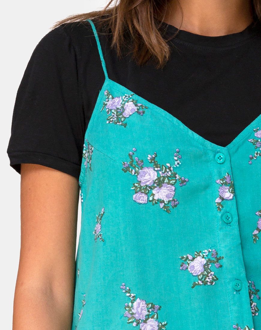 Image de Sanna Slip Dress in Soi Rose Green