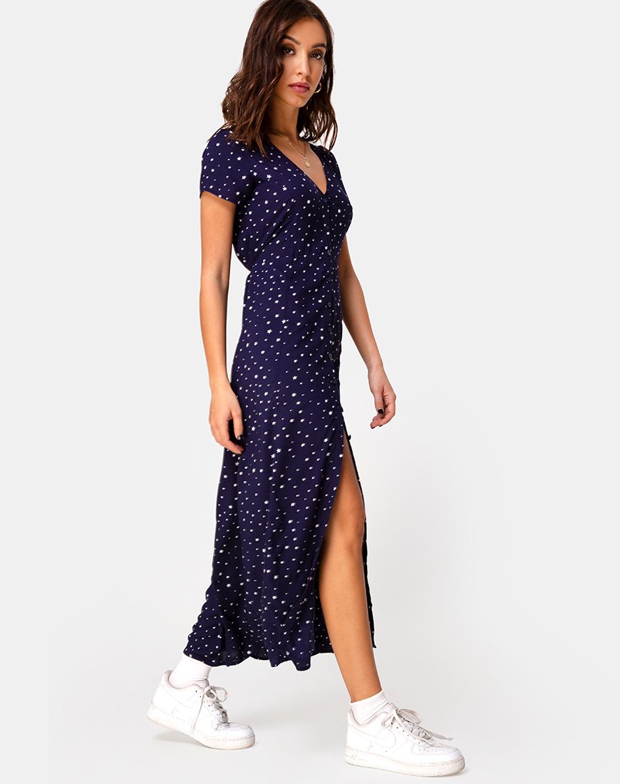 Image de Sanrin Midi Dress in Starstruck Navy