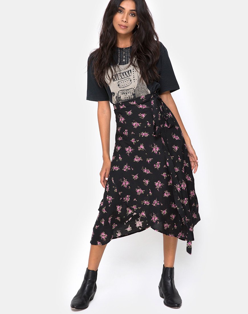 Jupe Satha, Sohey Rose Black