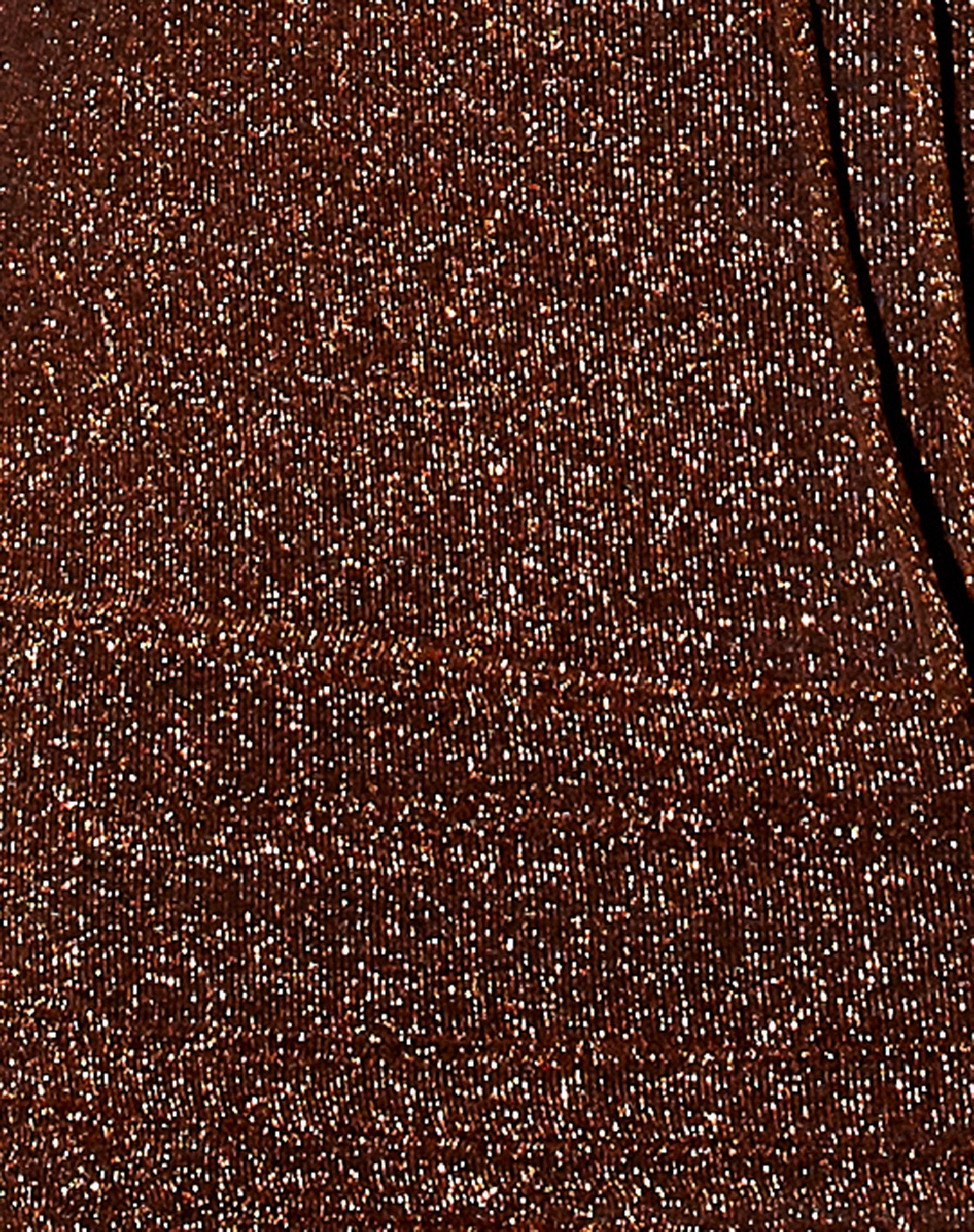 Image de Arji Mini jupe en Lurex pailleté Bronze