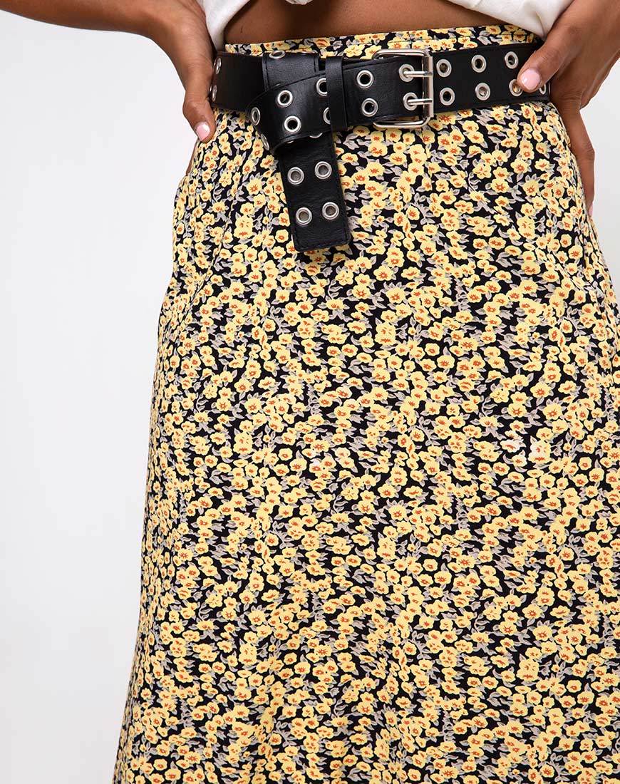 Image de la jupe Sayan en Mini Bloom Jaune