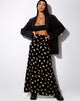 Image de Sayan Maxi Skirt in Rose Garden Black