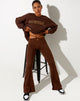 Image de Sekar Flare Trouser in Cocoa