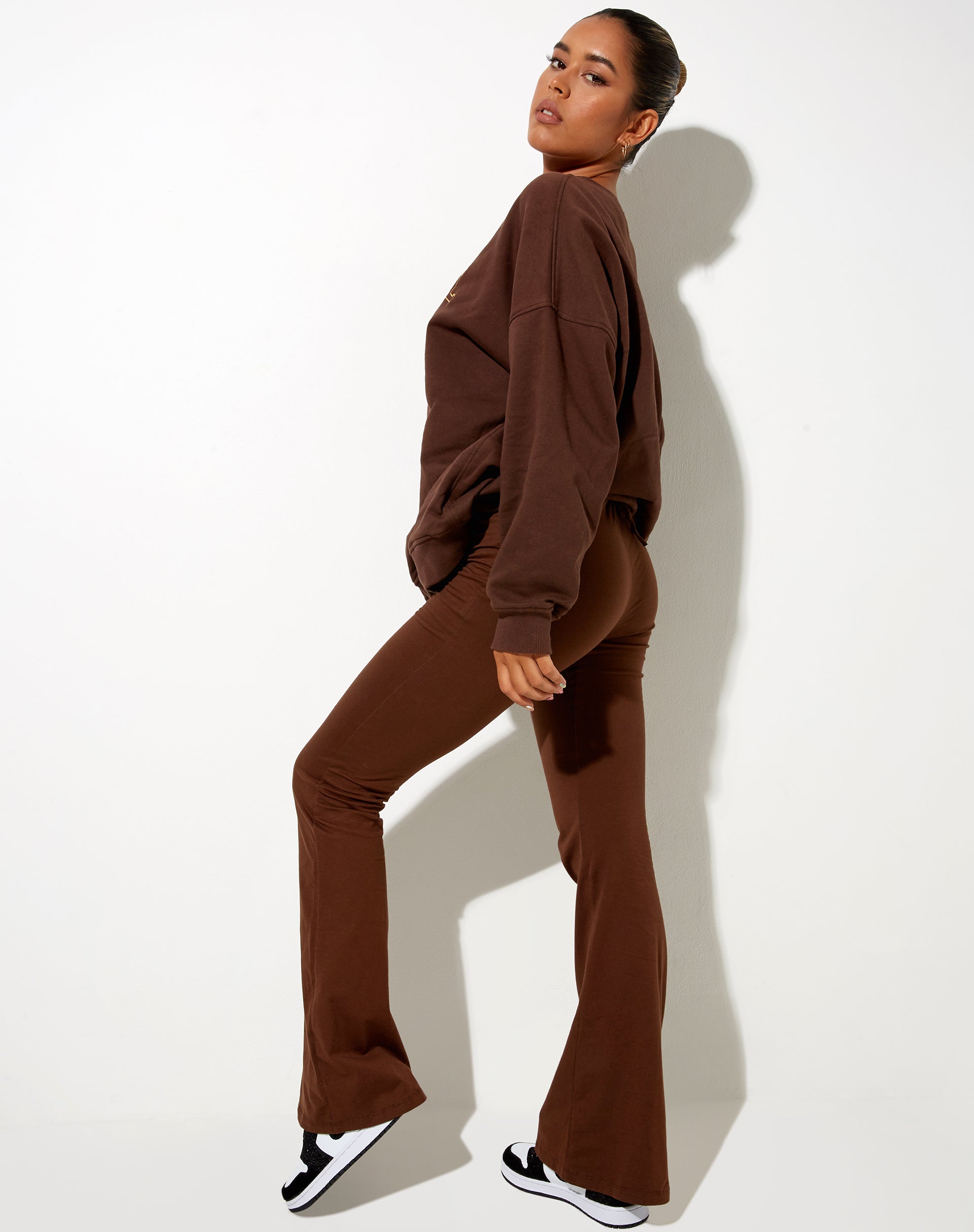 Image de Sekar Flare Trouser in Cocoa