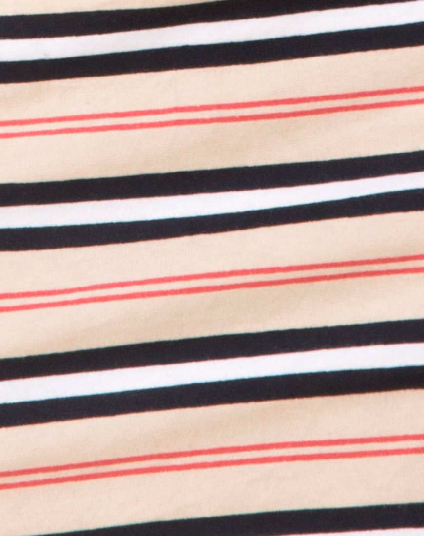 Image of Selah Bodycon Dress in Classic Stripe Horizontal