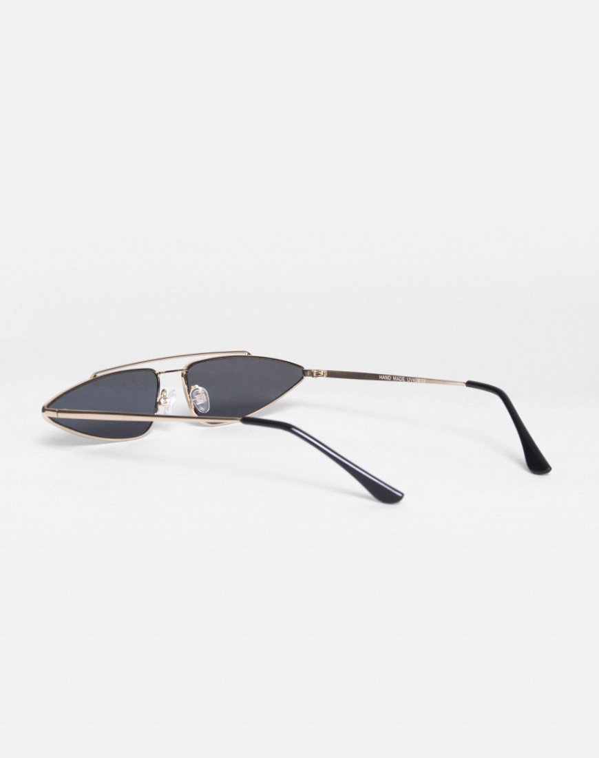 Lunettes de soleil Selena en or