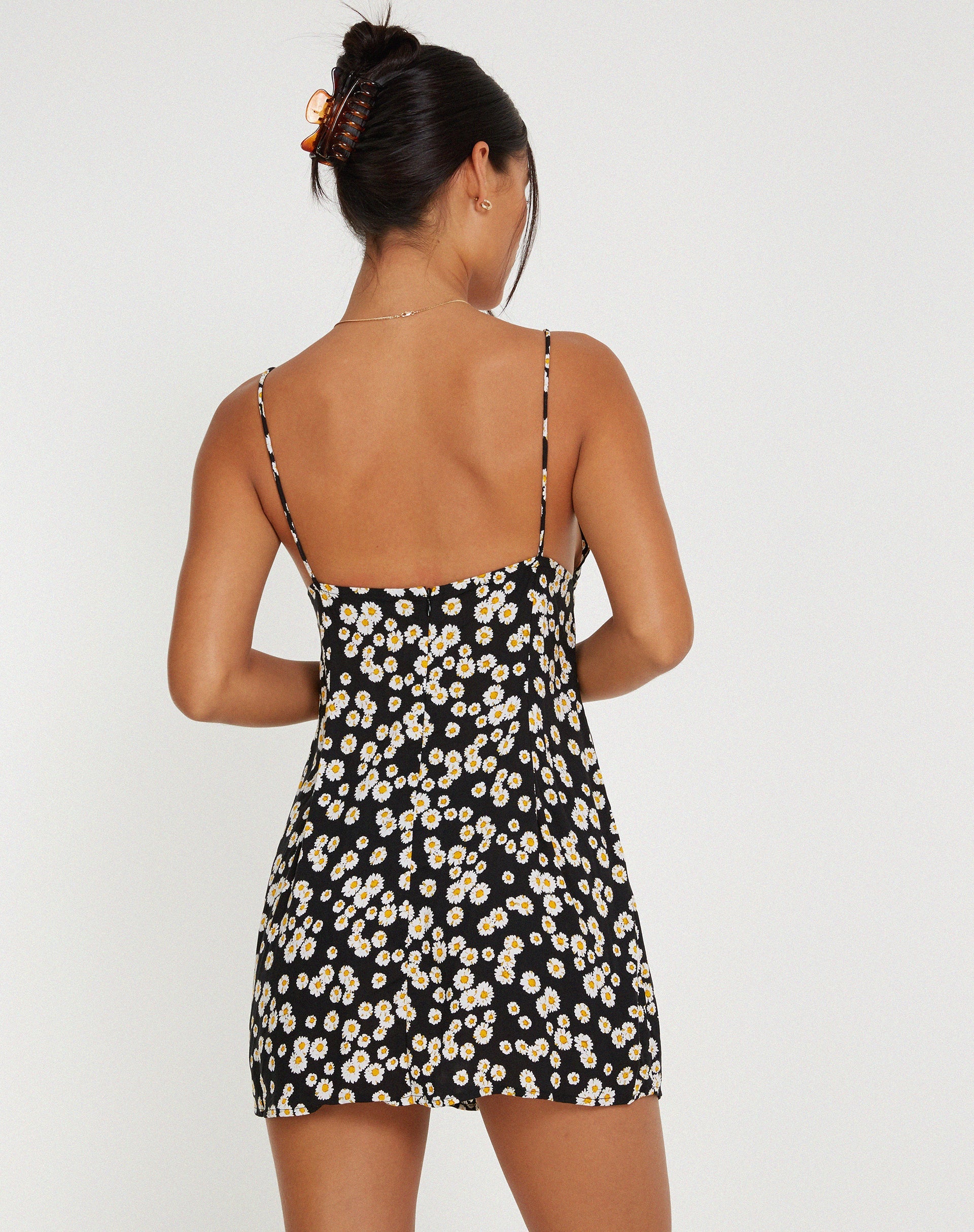 Image de Senora Mini Dress in Mini Daisy Black