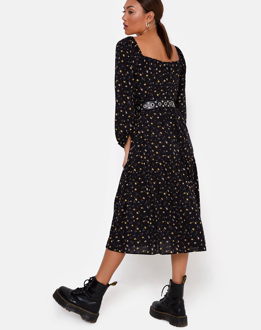 Robe Senora en Pretty Petal Black