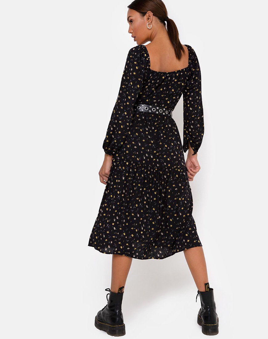 Image de la robe Senora en Pretty Petal Black