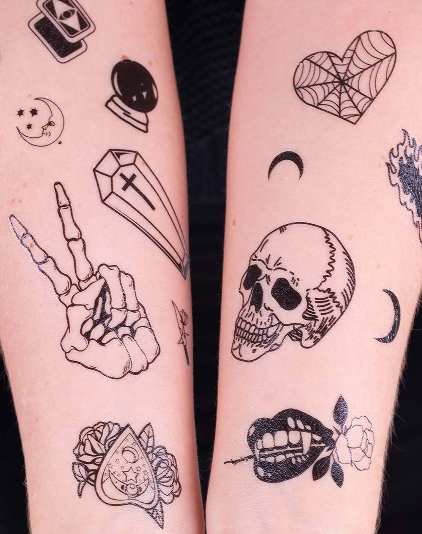 Image de l'ensemble de tatouage de transfert de Gypsy Shrine