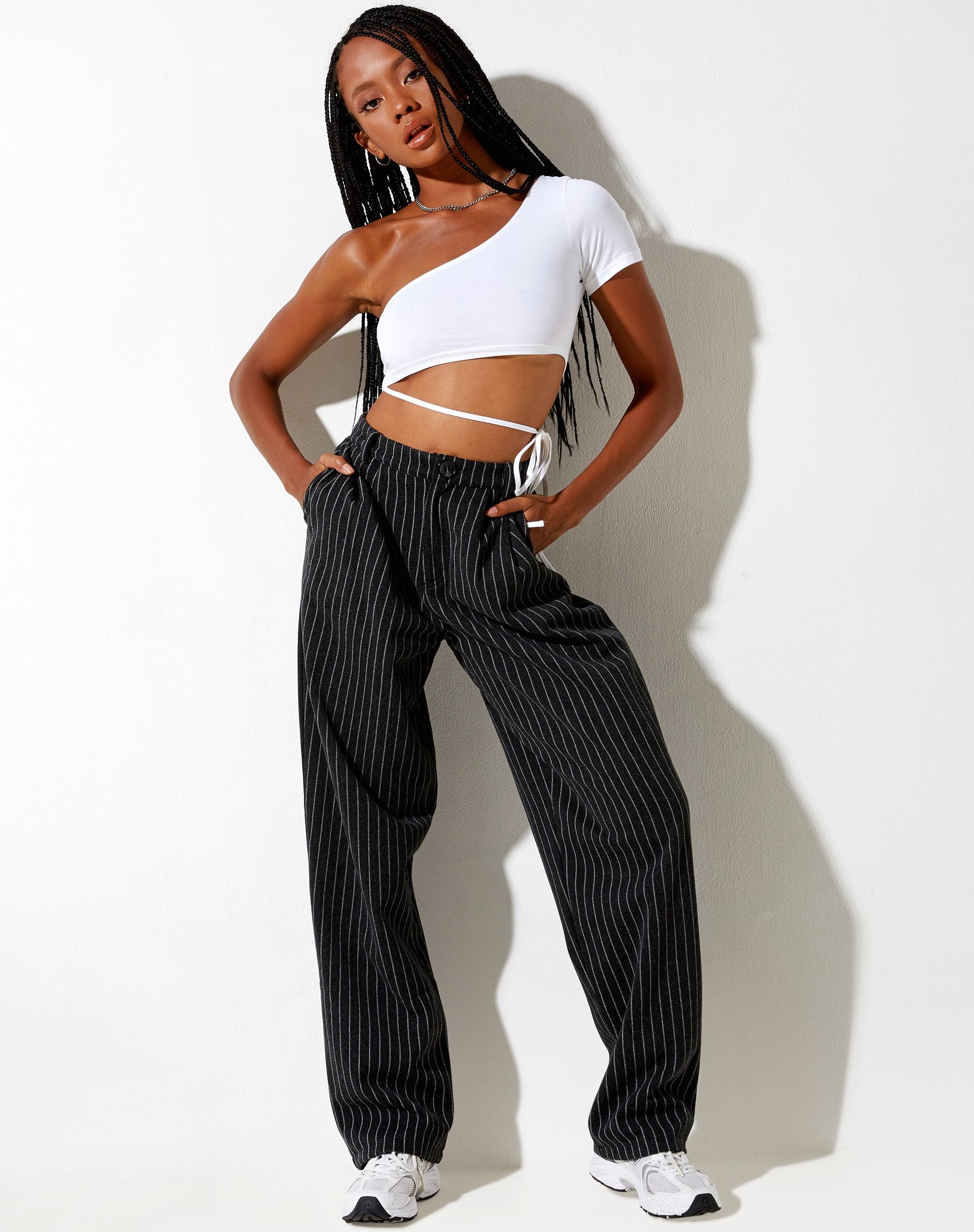 Image de Shanon Crop Top in White