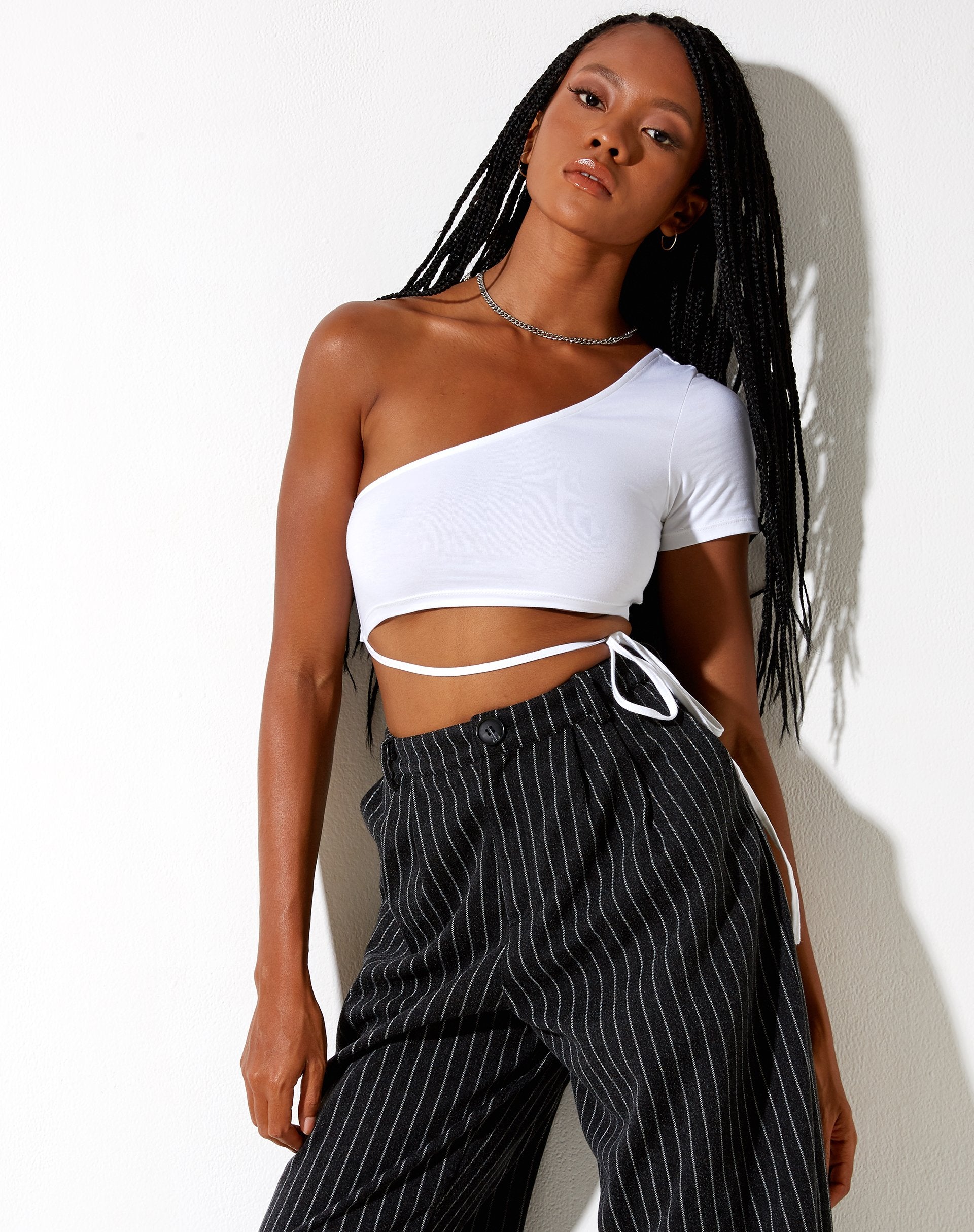 Image de Shanon Crop Top in White