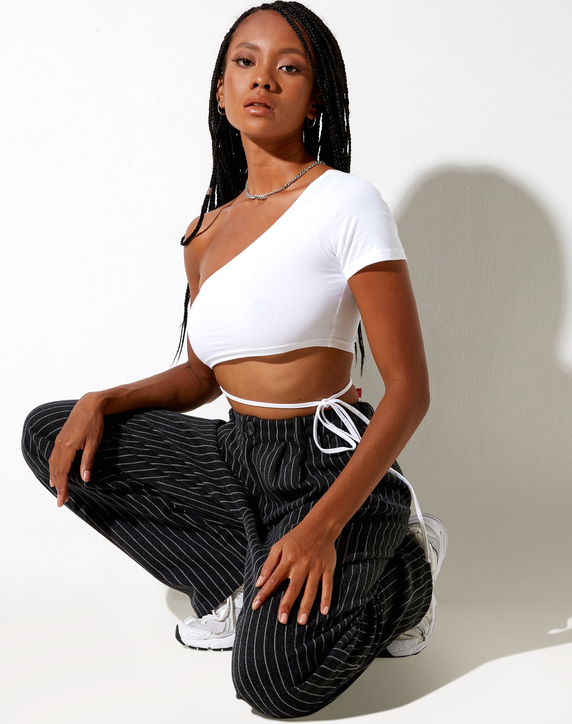 Image de Shanon Crop Top in White