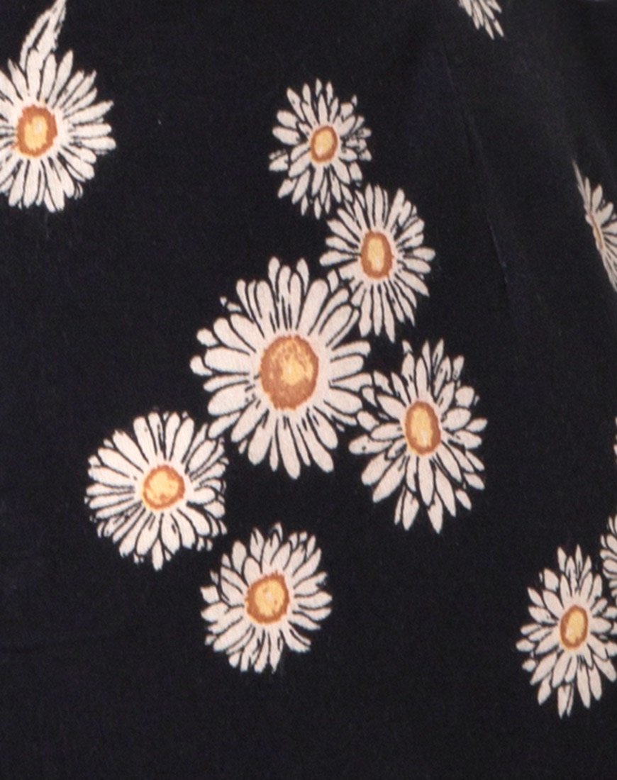 Image of Shayk Maxi Skirt in Grunge Daisy Floral
