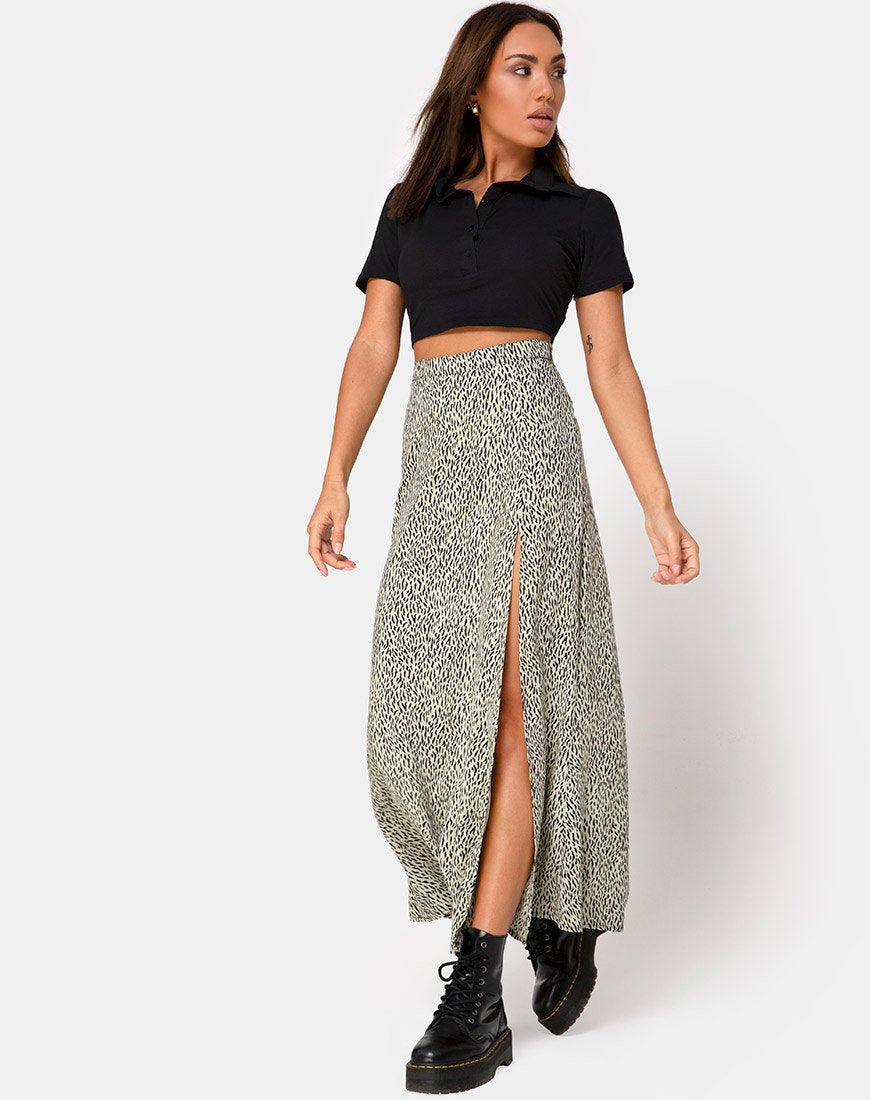 Image de Shayk Maxi Skirt in Mini Jaguar