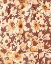 Petite fleur marron