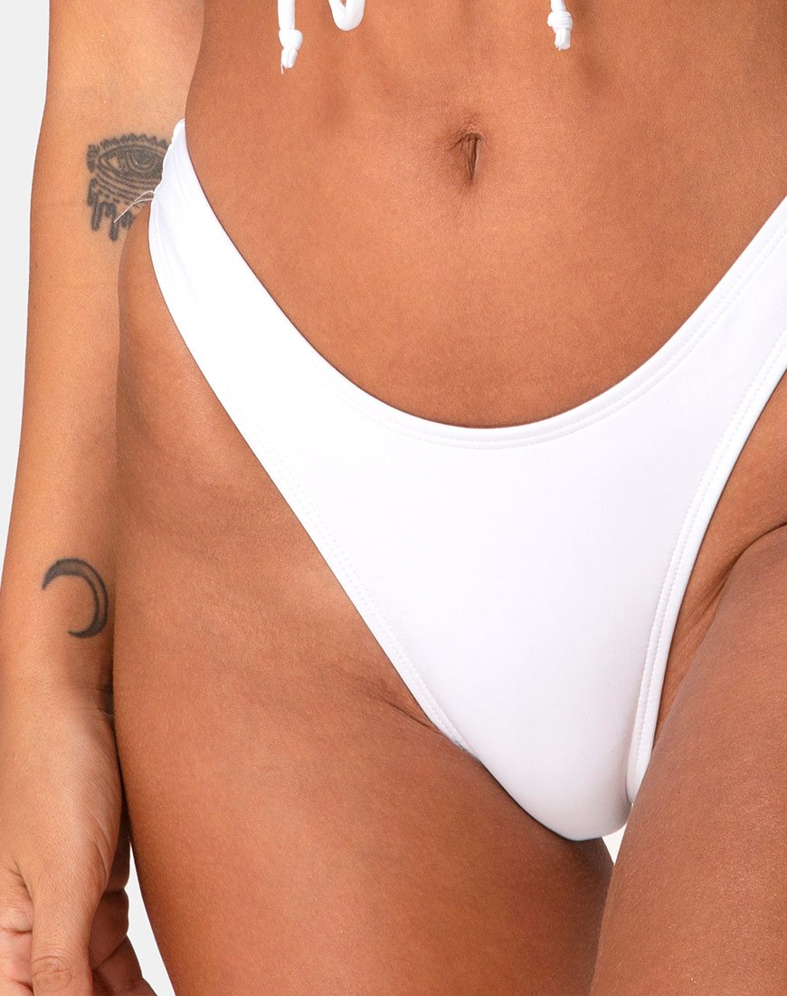 Image de Makida Bas de bikini en ivoire