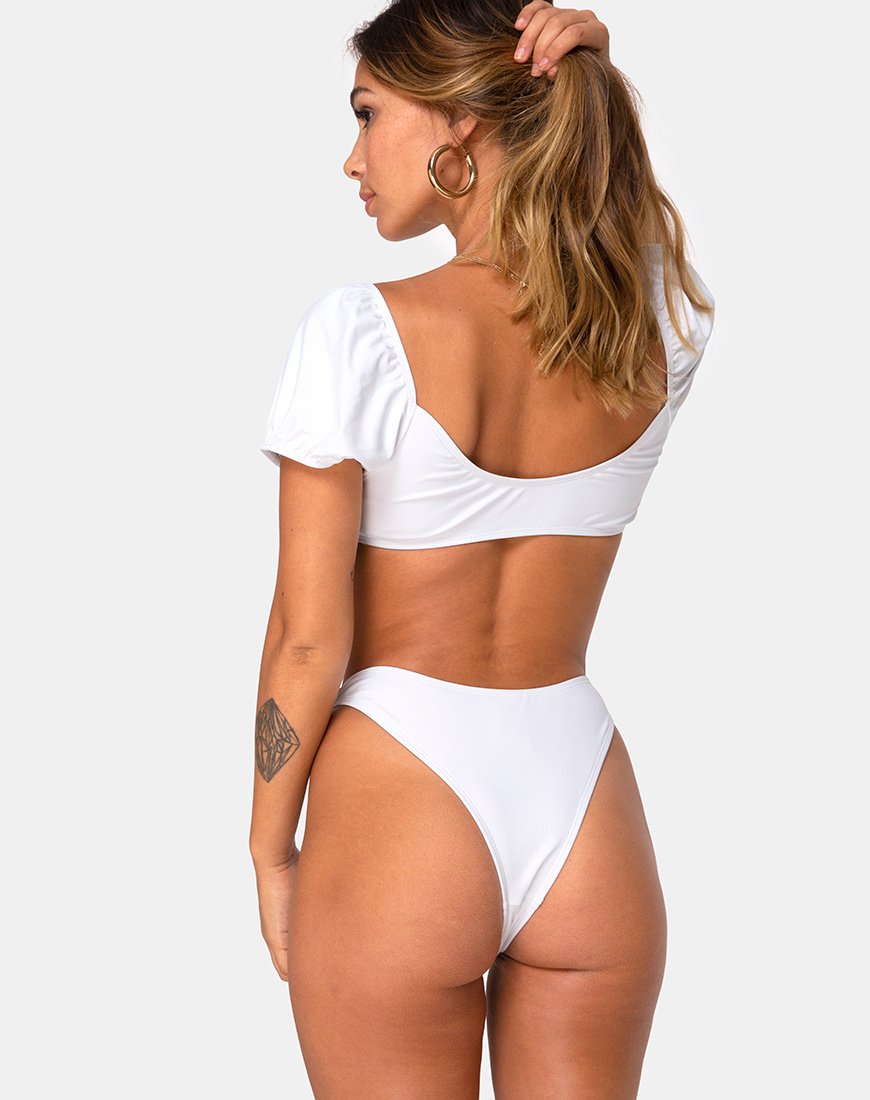 Image de Makida Bas de bikini en ivoire