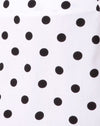 80s Polka Blanc