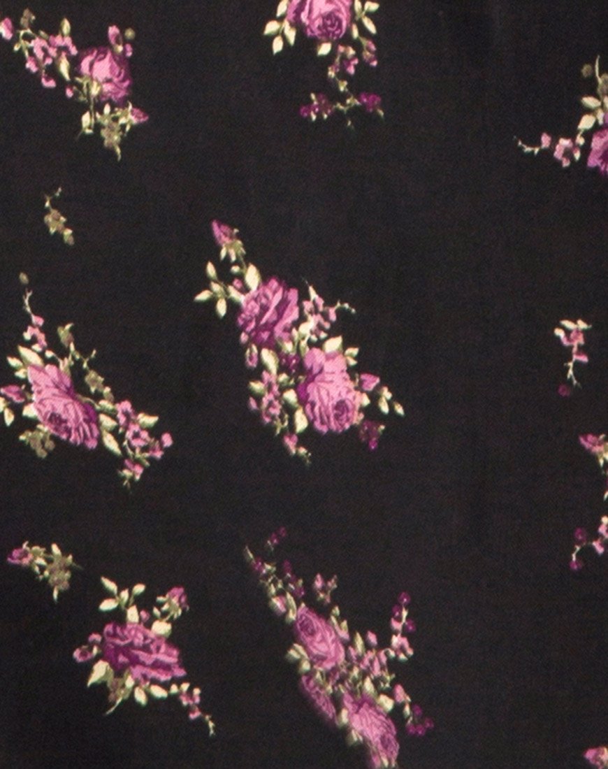 Image de la jupe Sheny en Sohey Rose Noir