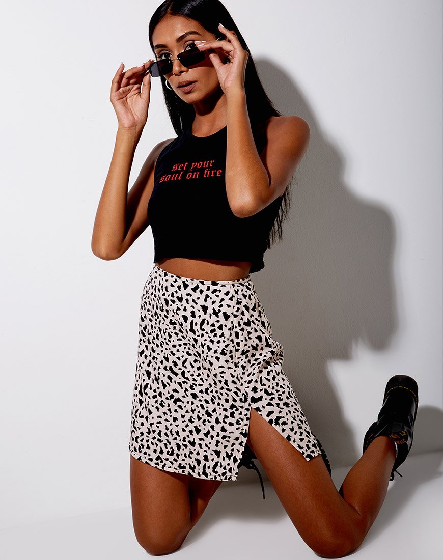 Image de la mini-jupe Sheny en Wild Thing