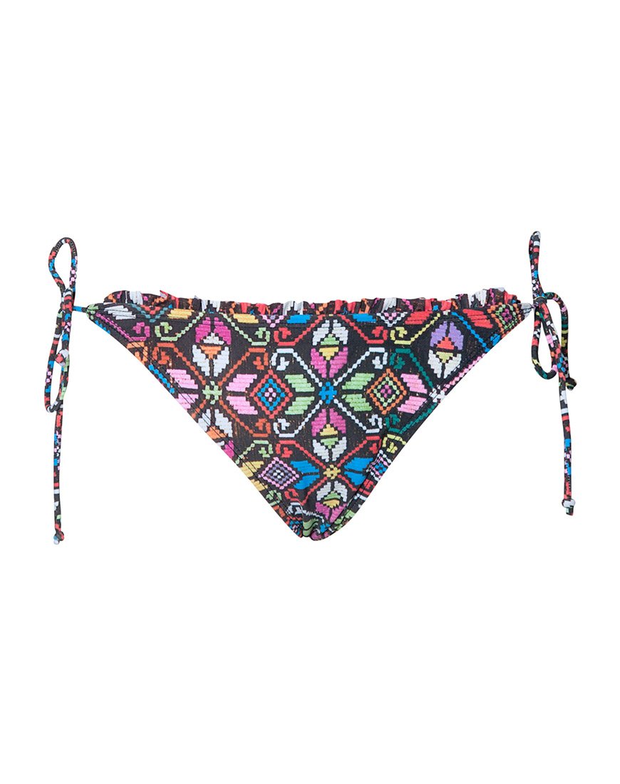 Image of Sherbet Triangle Bikini Bottoms in La Boheme