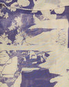 Collage Floral Ombre Violet