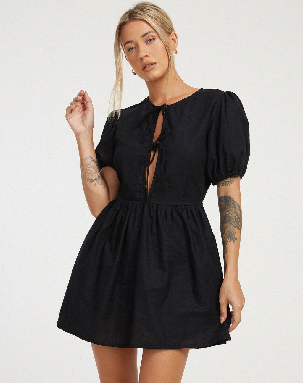 Mini robe Shirley en noir
