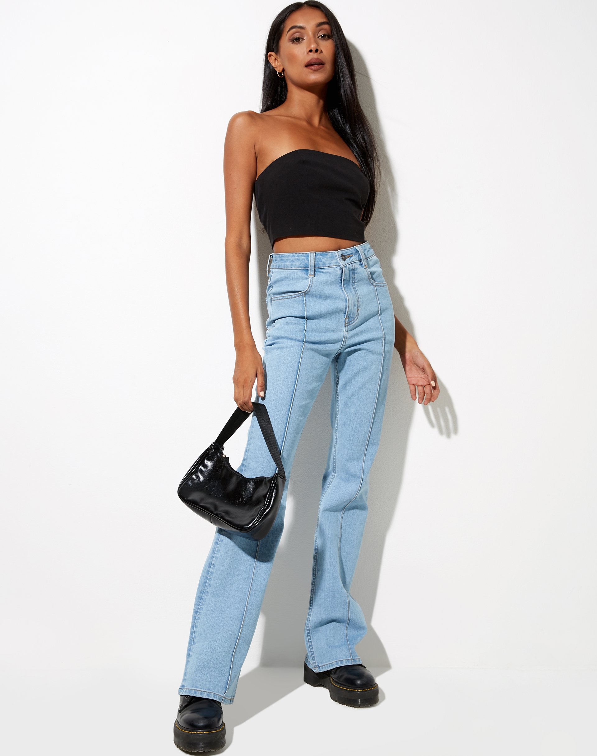 Image de Shoki Bandeau Top in Black
